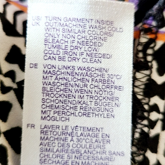 XL NYDJ Pintuck  3/4 Sleeve Blouse - Picture 9 of 11